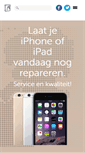 Mobile Screenshot of iphonerepairservice.nl