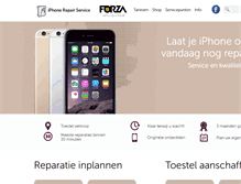 Tablet Screenshot of iphonerepairservice.nl